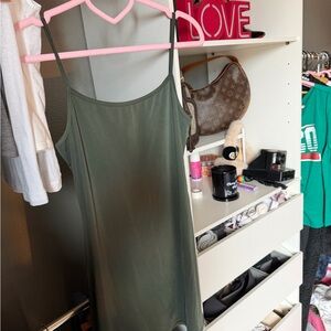 Blu Pepper Forest Green Dress